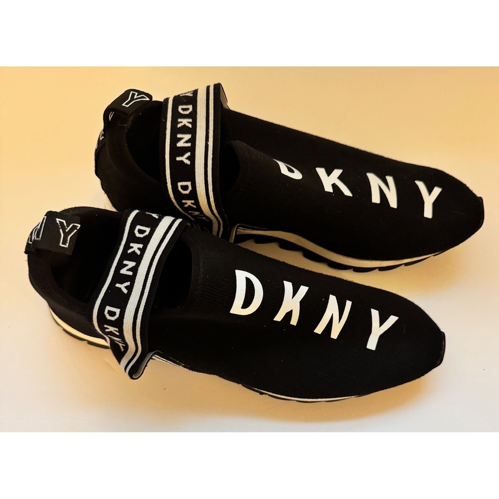 DKNY Black and White Women's Sneakers